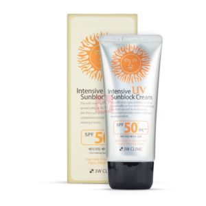 Korean 3W Clinic Intensive UV Sunblock Cream SPF50+/PA+++ – 70ml