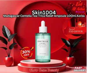 Skin1004,Madagascar Centella Tea-Trica Relief Ampoule 100ml.Korea