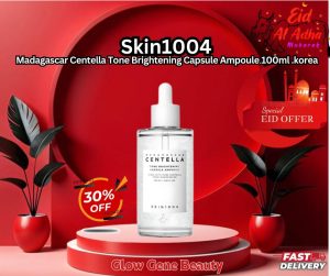 Skin1004 Madagascar Centella Tone Brightening Capsule Ampoule.100ml .korea