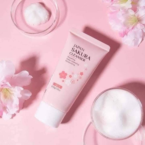𝐋𝐀𝐈𝐊𝐎𝐔 𝐉𝐚𝐩𝐚𝐧 𝐒𝐚𝐤𝐮𝐫𝐚 𝐂𝐥𝐞𝐚𝐧𝐬𝐞𝐫 ~ 50gm - Image 2