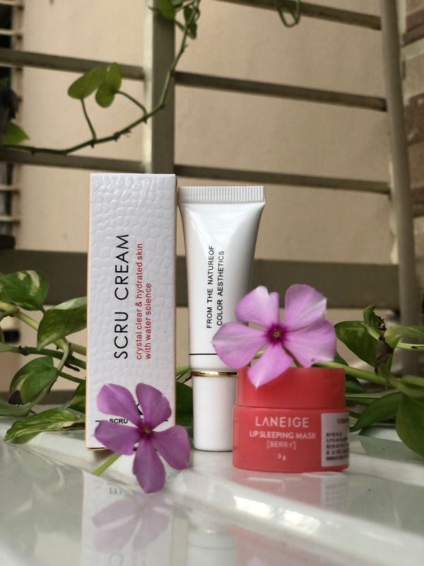 LANEIGE LIP SLEEPING MASK & SCRU CREAM (COMBO)