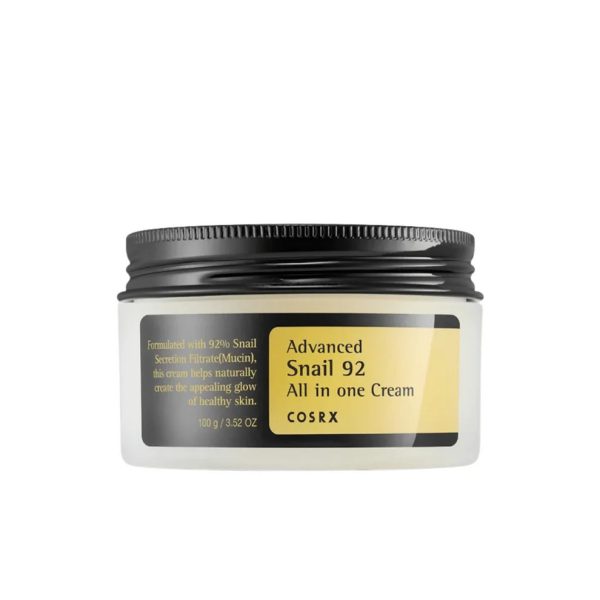 Korean COSRX Advanced Snail 92 All In One Cream – 92% Snail Mucin for Intense Hydration & Skin Repair