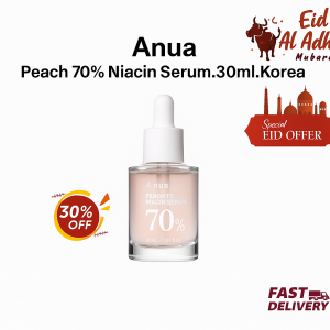 Anua,Peach 70% Niacin Serum.30ml.Korea