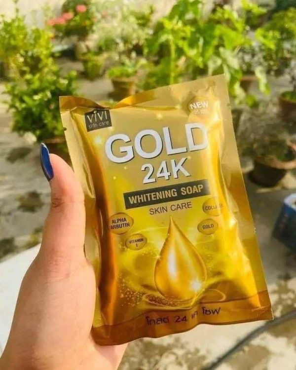 Gold 24k Whitening Soap - Image 2