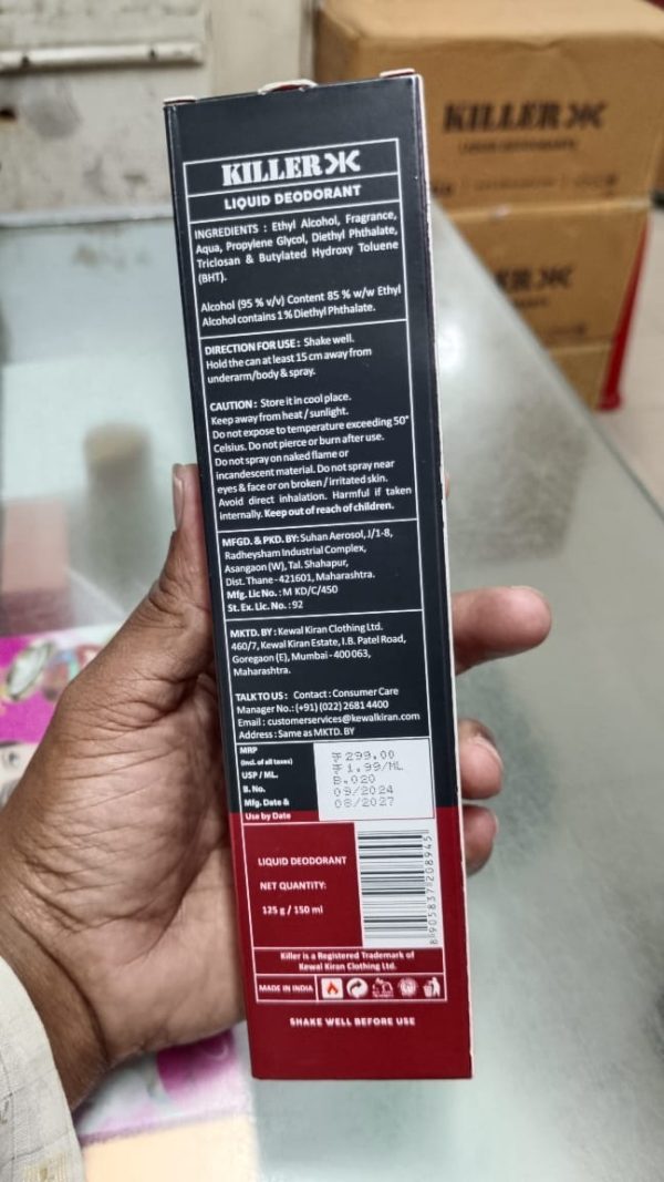ইন্ডিয়ান কিলার পারফিউম ১৫০ এমন এল - Image 3