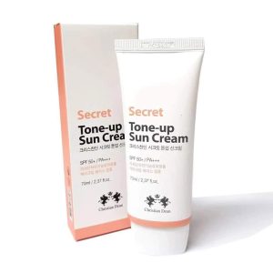Christian Dean Secret Tone Up Sun Cream SPF 50+ PA+++ – Instant Brightening & UV Protection