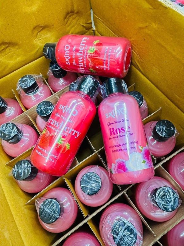 𝐒𝐤𝐢𝐧'O 𝐒𝐭𝐫𝐚𝐰𝐛𝐞𝐫𝐫𝐲 𝐒𝐜𝐞𝐧𝐭𝐞𝐝 𝐒𝐡𝐨𝐰𝐞𝐫 𝐆𝐞𝐥 (220ml)🍓 - Image 2