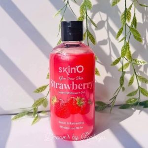 𝐒𝐤𝐢𝐧'O 𝐒𝐭𝐫𝐚𝐰𝐛𝐞𝐫𝐫𝐲 𝐒𝐜𝐞𝐧𝐭𝐞𝐝 𝐒𝐡𝐨𝐰𝐞𝐫 𝐆𝐞𝐥 (220ml)🍓