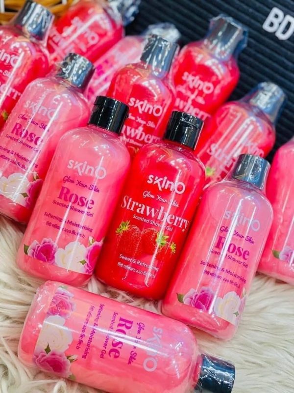 𝐒𝐤𝐢𝐧'O 𝐒𝐭𝐫𝐚𝐰𝐛𝐞𝐫𝐫𝐲 𝐒𝐜𝐞𝐧𝐭𝐞𝐝 𝐒𝐡𝐨𝐰𝐞𝐫 𝐆𝐞𝐥 (220ml)🍓 - Image 3