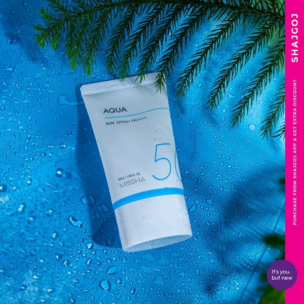 Missha All Around Safe Block Aqua Sun Gel SPF50+/PA++++ - Image 2