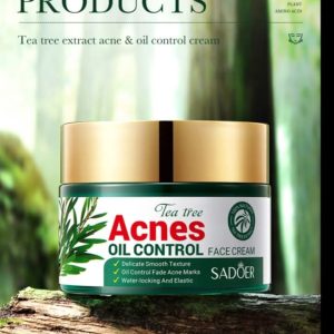 Tea tre acne oil control face cream