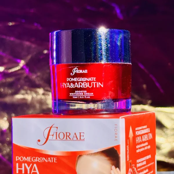 🌸 FIORAE POMEGRANATE HYA ARBUTIN CREAM (15ML) - Image 2