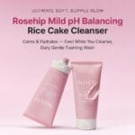 Arencia Rosehip Mild PH Balancing Rice Cake Cleanser 150g - Image 2